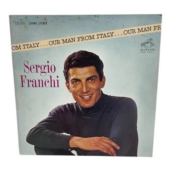 Other - Sergio Franchi Our Man From Italy LP 1963 RCA Victor Red Seal Stereo VG+